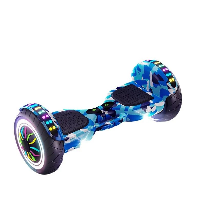New electric balance car adult riding with lever lithium battery double-wheel cart 6-15 Year-old Electric Scooter For Child