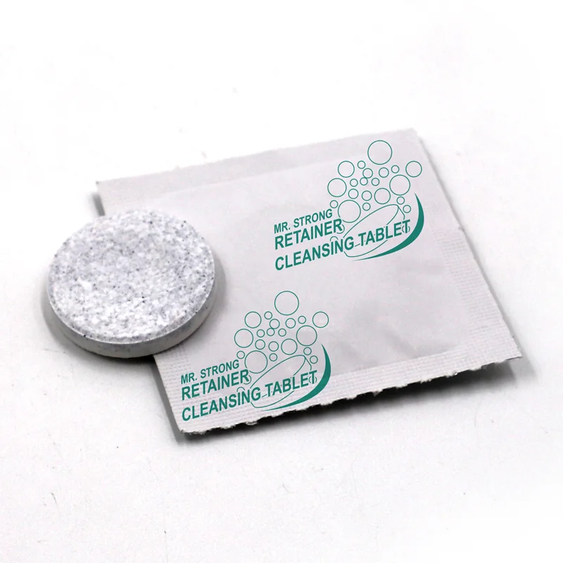 Denture Cleansing Tablets Denture Cleaner 30 Tabs/Box CE Approved Denture Cleaning Tablets