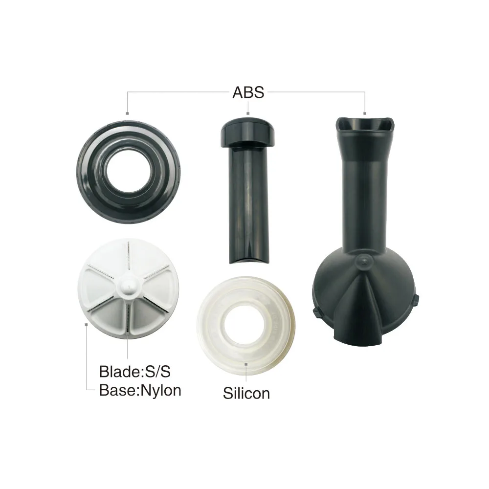 Professional Ice Cream Machine Household  Mini Slush Machine DIY Dessert Fruit Milkshake Maker