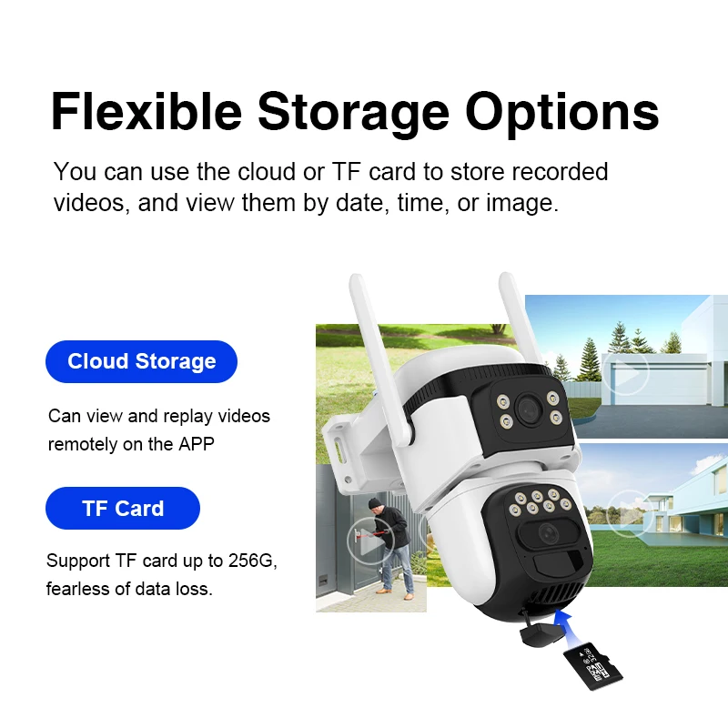 VStarcam BG621DR-TZ O-Kam Pro Smart PIR Human Detection Security Camera 4G Solar Power Battery Camera With Full Color