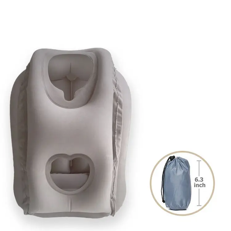 Inflatable Travel Pillow Air Soft Cushion Trip Portable Innovative Products Body Back Support Portable Air Blow Neck Pillow