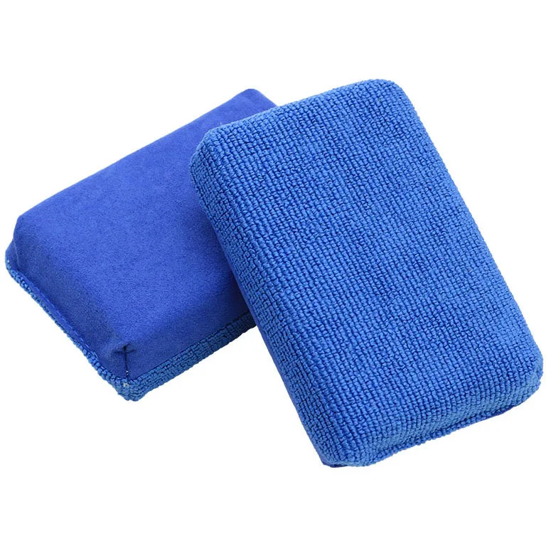Hot sell waterproof wax sponge car washing sponge with pearl cloth cleaning sponge