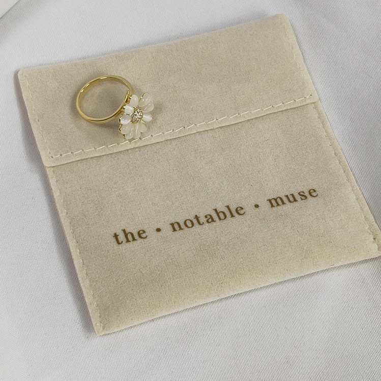 Customized logo Velvet Jewelry Box Ring Earring Bracelet Necklace Box Jewelry Packaging Box With Logo