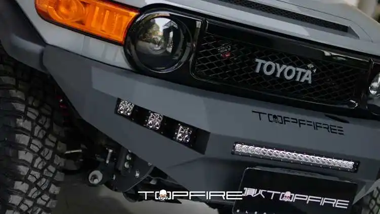 
Topfire Aluminium Alloy Automotive Parts Front Bumper Accessories FJ Cruiser for Toyota 