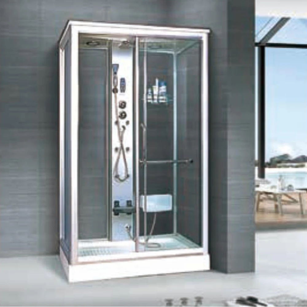 Corner steam sauna room Italian Steam Shower Cabin