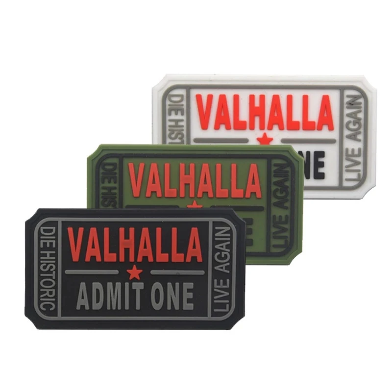 3D Hot Selling Rubber PVC Badge US  Soft PVC rubber Patch