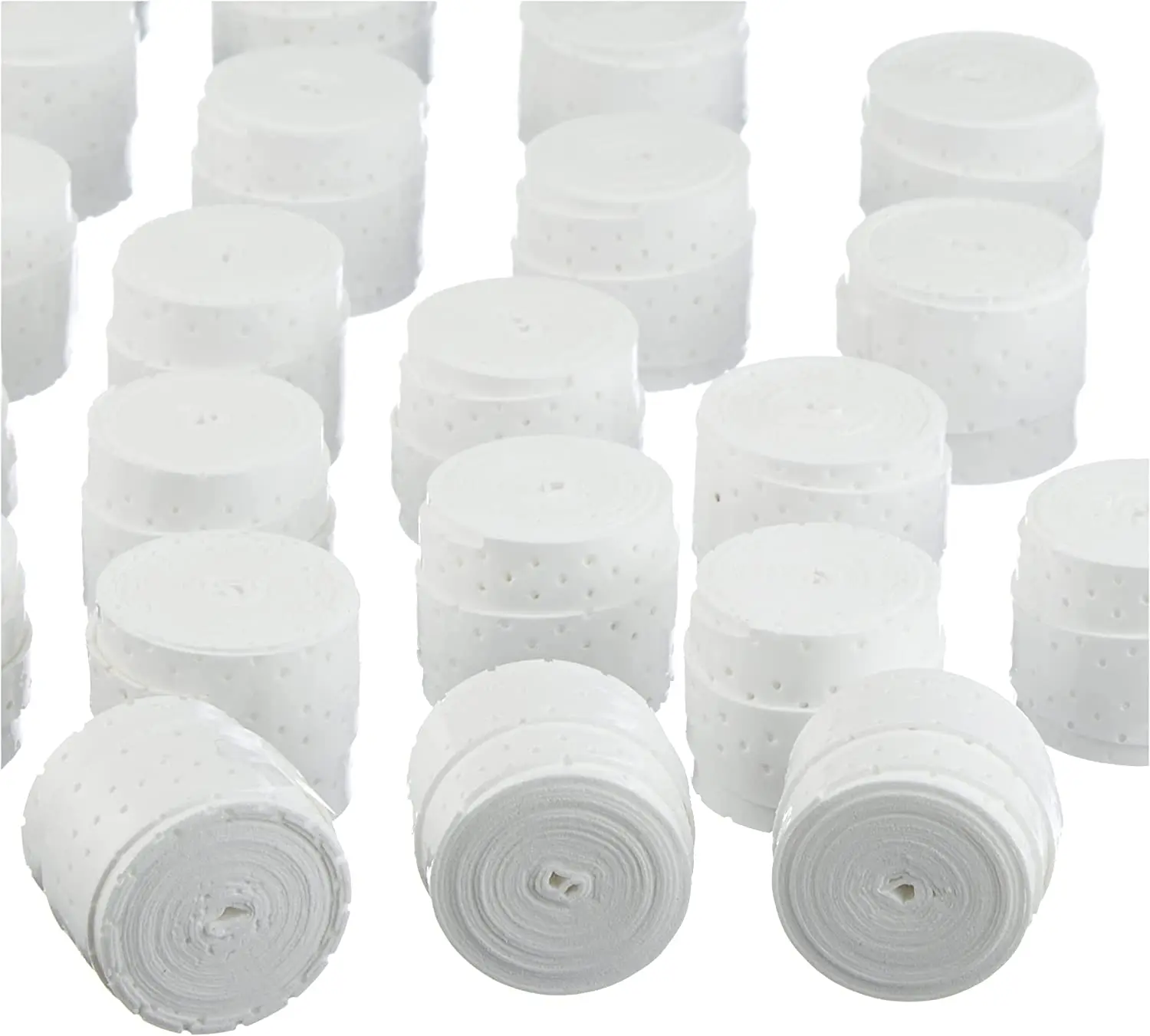 60pcs Replacement Anti-slip Racket Overgrips Over Grips Tennis Badminton Squash Racquet Tape Grips