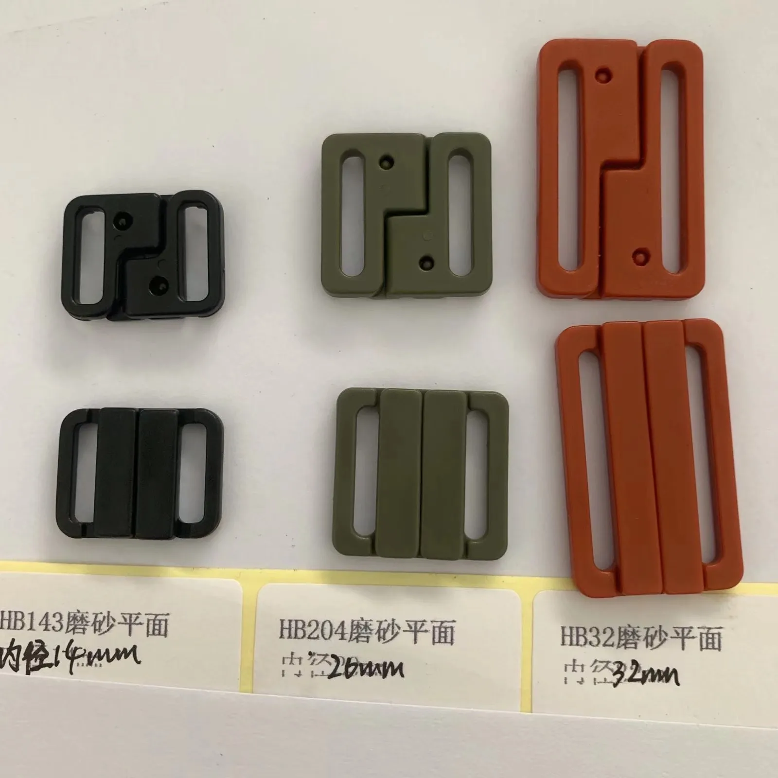 plastic buckle nylon clips buckle for bikini swimming underwear accessories