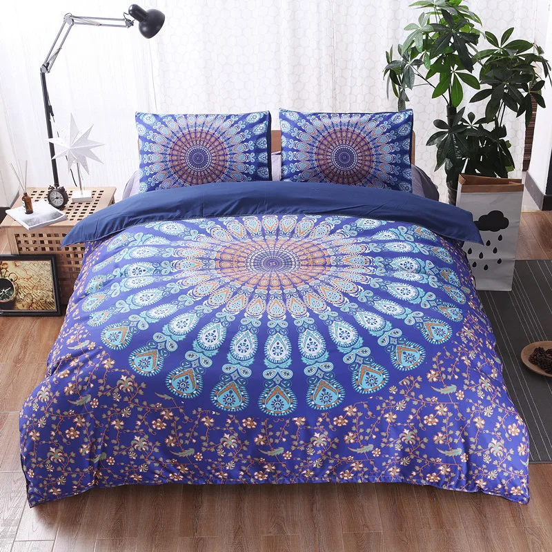 2021 Pengxuan hot sale beautiful digital print bedding 200x200 bed sheet bedding set 3d printed 100%cotton