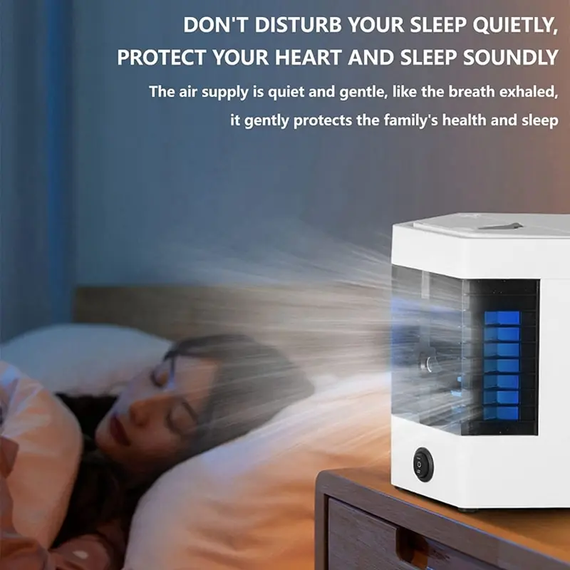 Home office portable refrigeration fan water inverter conditioners cooler mini ac air cold fan portable air conditioner