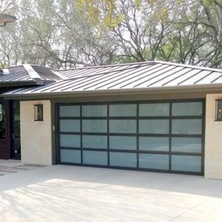 Standard Waterproof Aluminum Insulated Vertical Fold Up Home Garage Door Security Gate