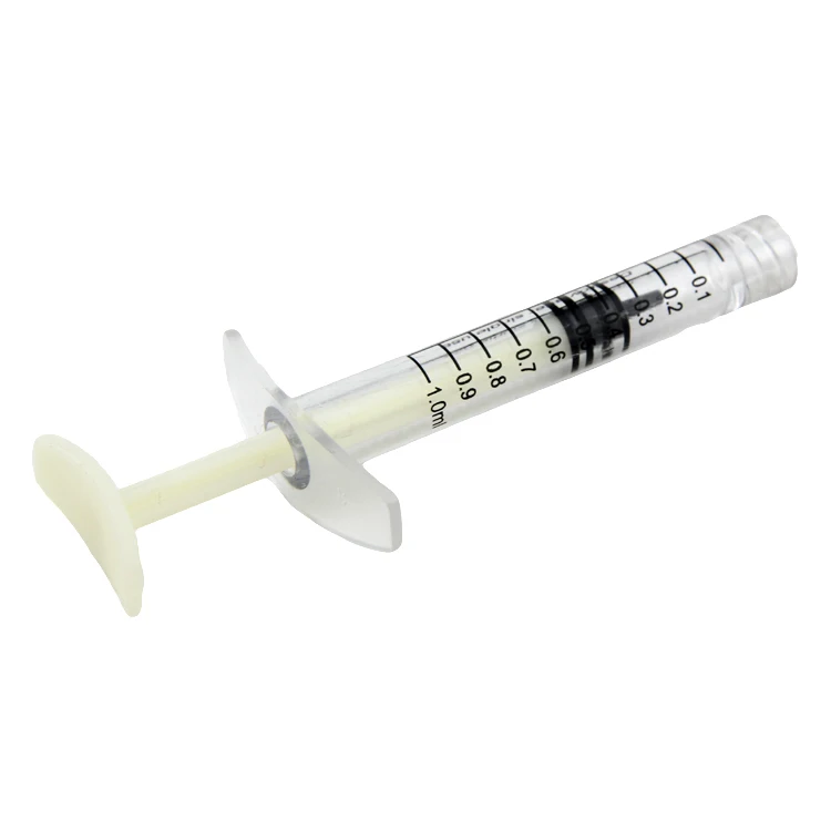 SN004-6 ZOGEAR 1cc medical disposable plastic injection syringe