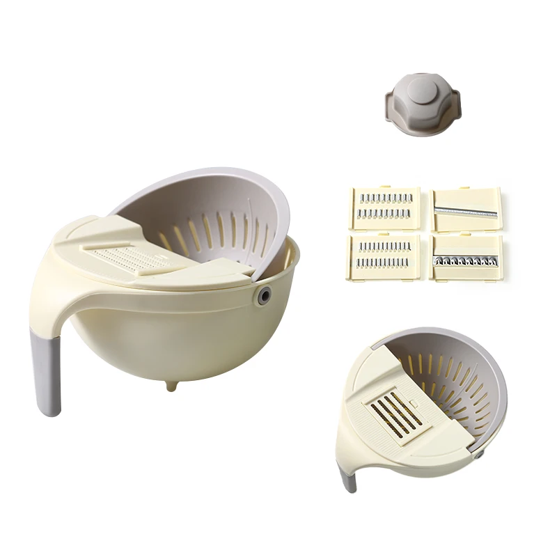 2024 Hot Selling Multifunctional Kitchen Tools Vegetable Slicer Household Potato Slicer Chip Radish Grater Fruit Cutter