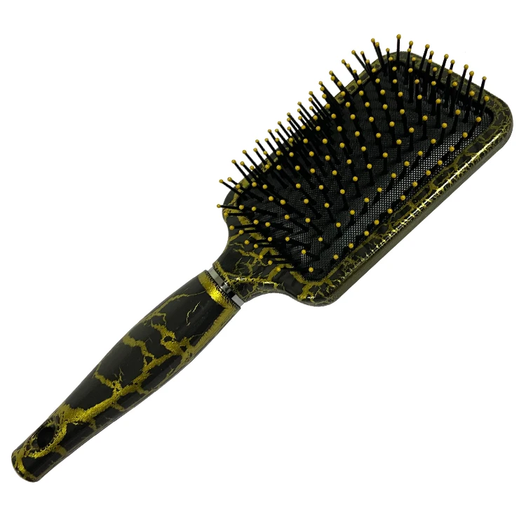 EUREKA 9594CNG Massaging Hair Brush Self Cleaning Comb Massage Comb Air-Cushion Comb With Nylon Pins And Grip Handle