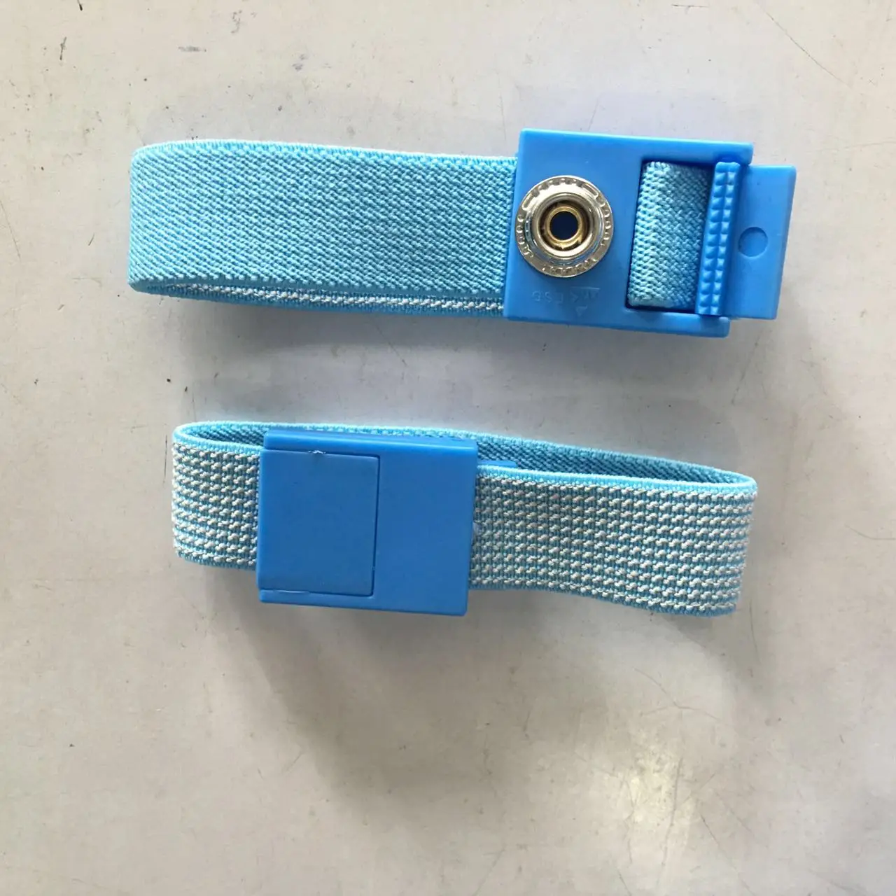 Blue adjustable ESD Anti-allergic Bracelet anti static Wrist Strap