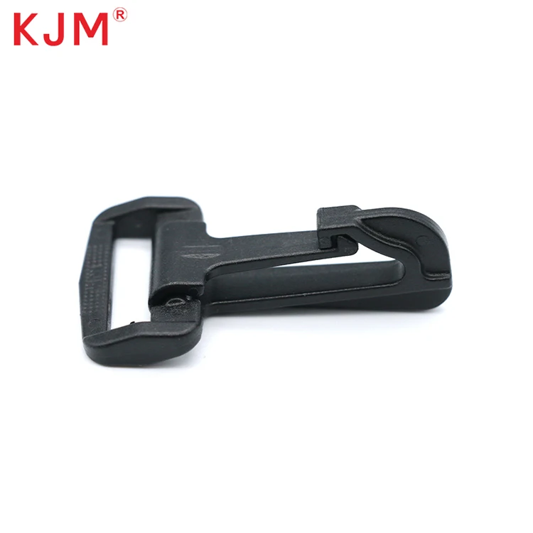 Wholesale 20mm 25mm 32mm 38mm 50mm Black Plastic Snap Buckle Backpack Bag Accessories Hook Clip