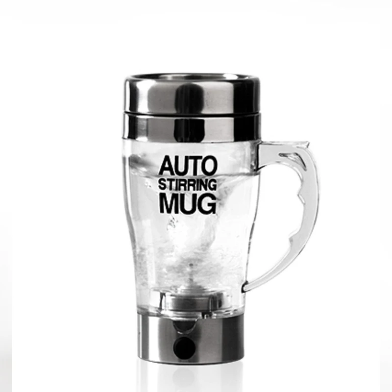 Wholesale New Design Clear Portable Water Bottle Coffee Mug Travel Mug Outdoor For Adults AUTO Mixer