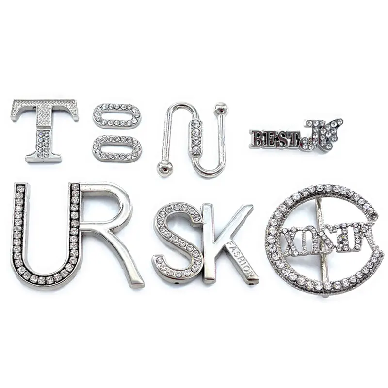 Waterproof Brand Gold White Product Clothing Tags Custom Metal Logo Garment Labels Maker For Clothes