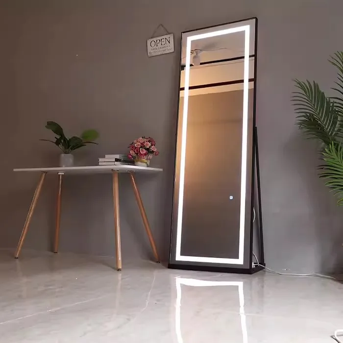 Large Wall led mirror beauty mirror salon stations hairdresser salon mirror