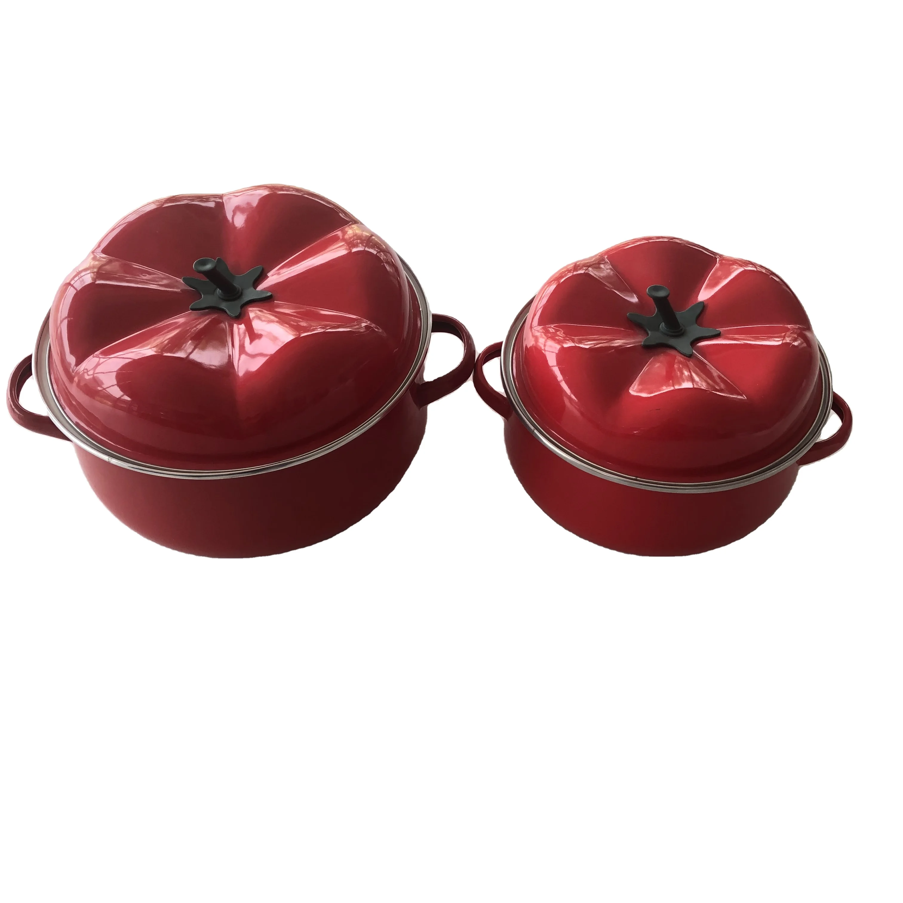 Enamel casserole sets sold well in south America Enamel cooking pots