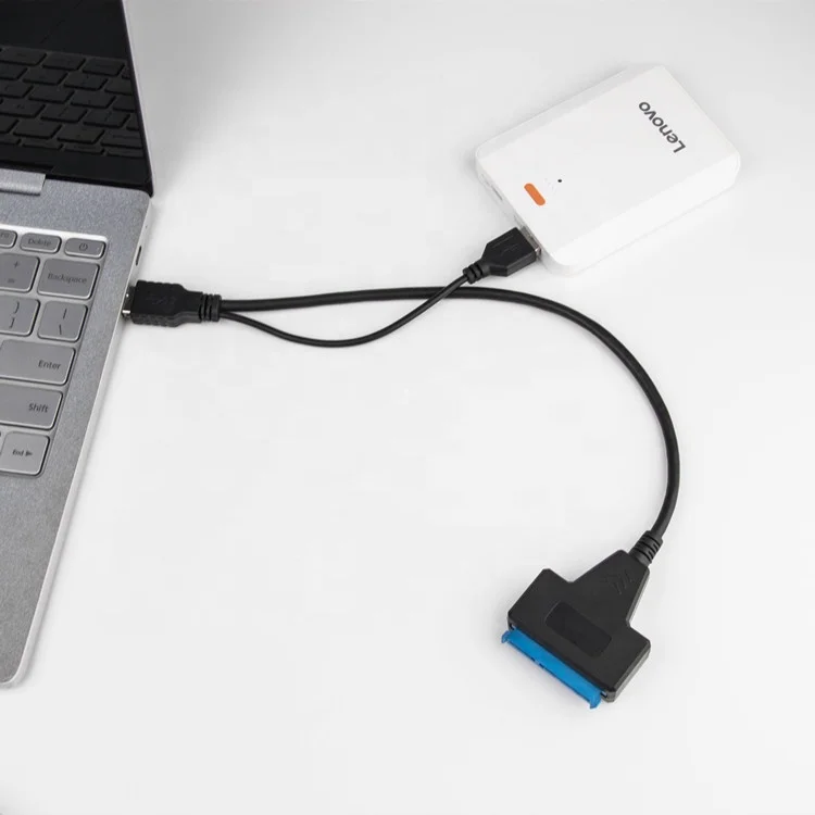Super speed Usb 3.0 to SATA 22 pin 2.5 inch Easy Drive Line Mobile hard disk data cable
