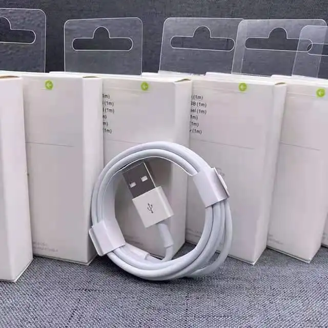 Оригинальный качественный кабель для синхронизации E75 Foxconn 8IC iPhone 2A USB-кабель быстрой зарядки Apple зарядный с упаковкой в