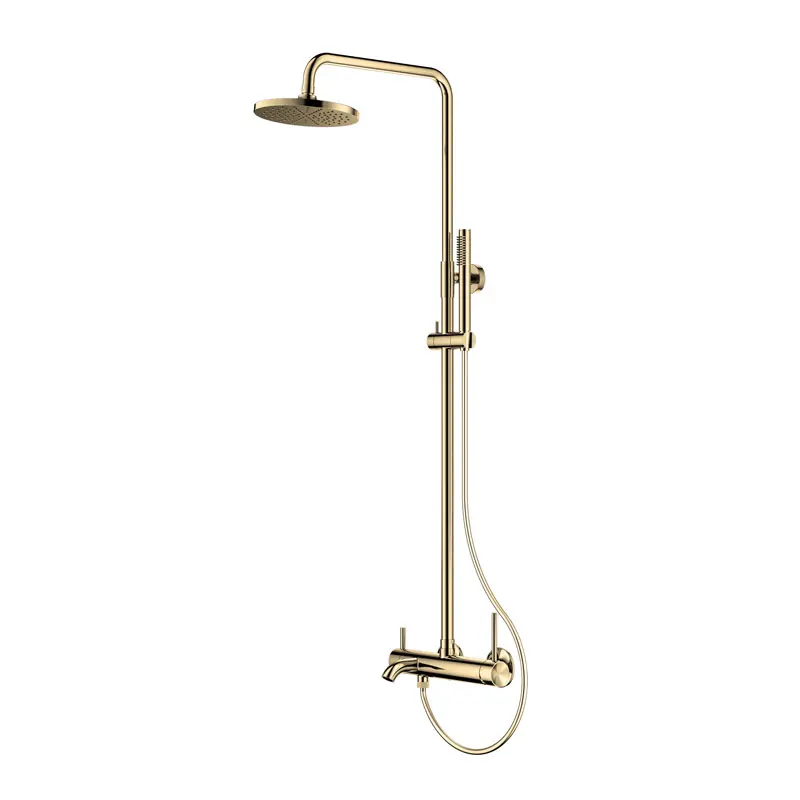 Watermark shower system shower faucet wall mounted dual handle bathroom rain shower set