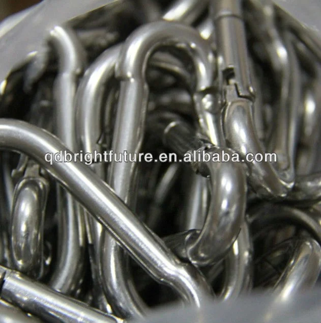 Stainless steel DIN5299 Form C Spring snap hook