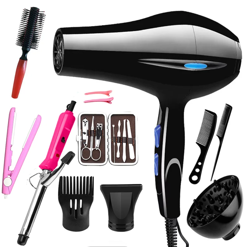 Best quality 3600w 2 speed temperature hot air deliya hand drying hair dryer