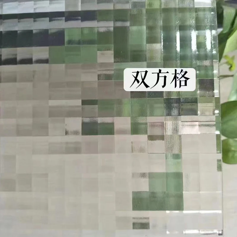 Factory price clear rib patterned glass partition for indoor and outdoor patterned glass for door glass