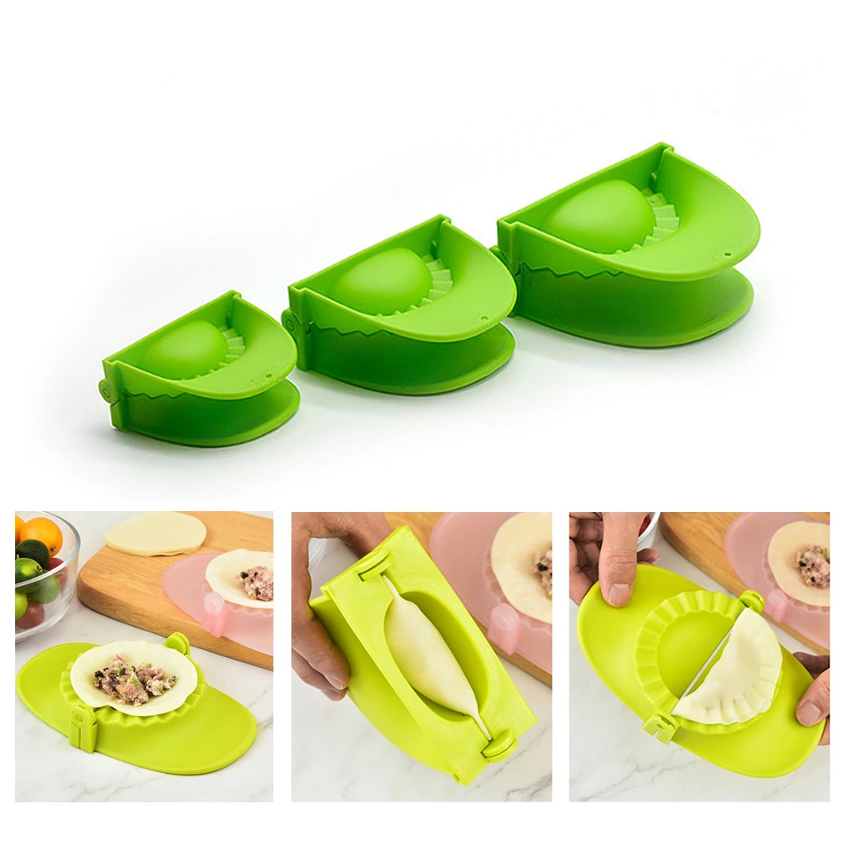 Chinese Manufacturer Pastry Wrappers Dumplings Tools PP BPA Free Manual Dumpling Maker Mould For Home And Hotels