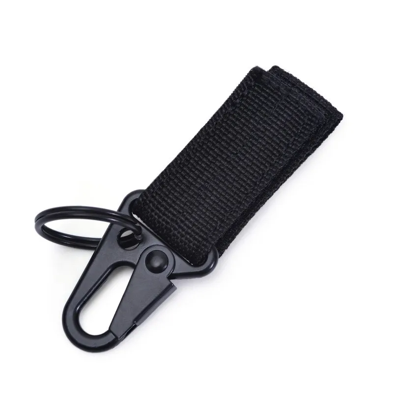 Multi-purpose Nylon Fabric Custom Logo Mens Belt Key Chain Pouch Tactical Gear For Bottle Camera