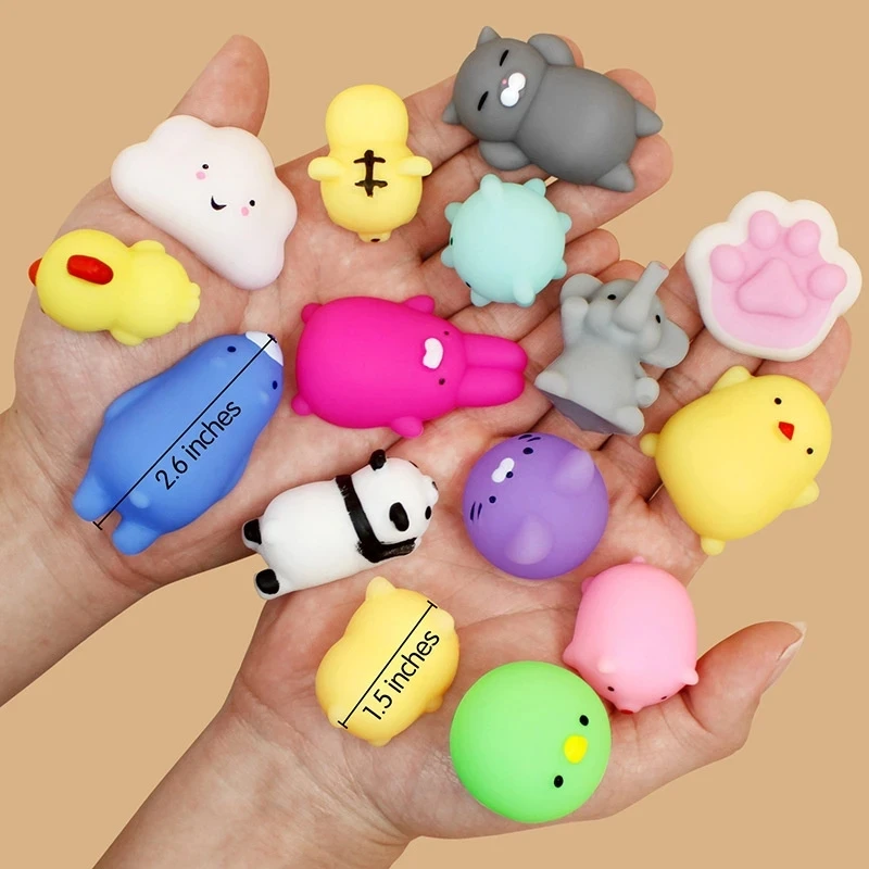 Kawaii Squishies Mochi Anima Squishy игрушки для детей Антистресс мяч сжимание вечеринки сувениры снятия стресса на день рождения
