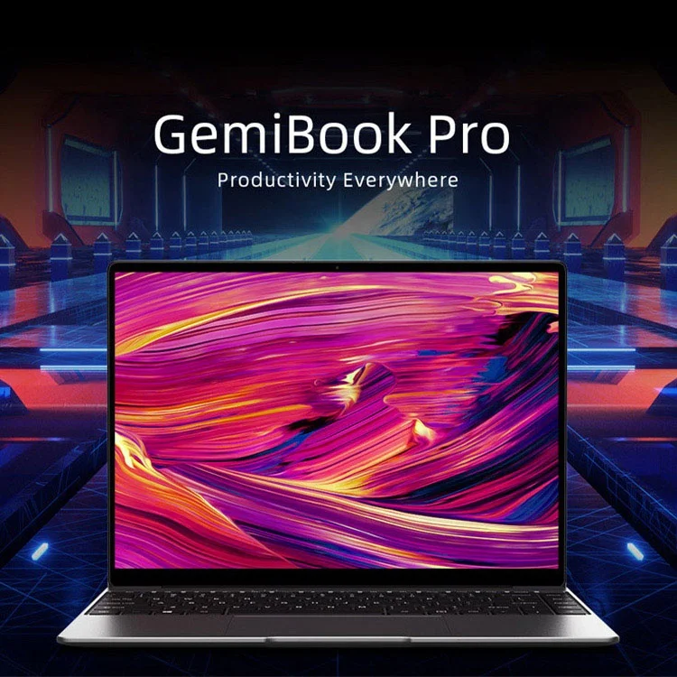 Windows 10 Compute 2K Intel Celeron 8 Гб RAM 256 ГБ SSD 14 дюймов ультра тонкая клавиатура с подсветкой ноутбук CHUWI gemibook