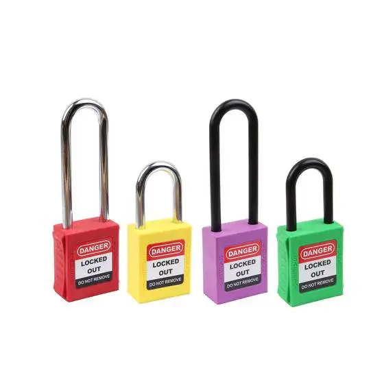 China Manufacturer ABS Safety Lockout Master Key Lock Industrial Safety Padlock