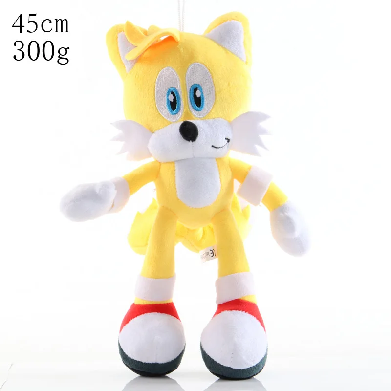 High quality Sonic  Hedgehog plush toy 45CM Sonic Stuffed Animal Wholesale