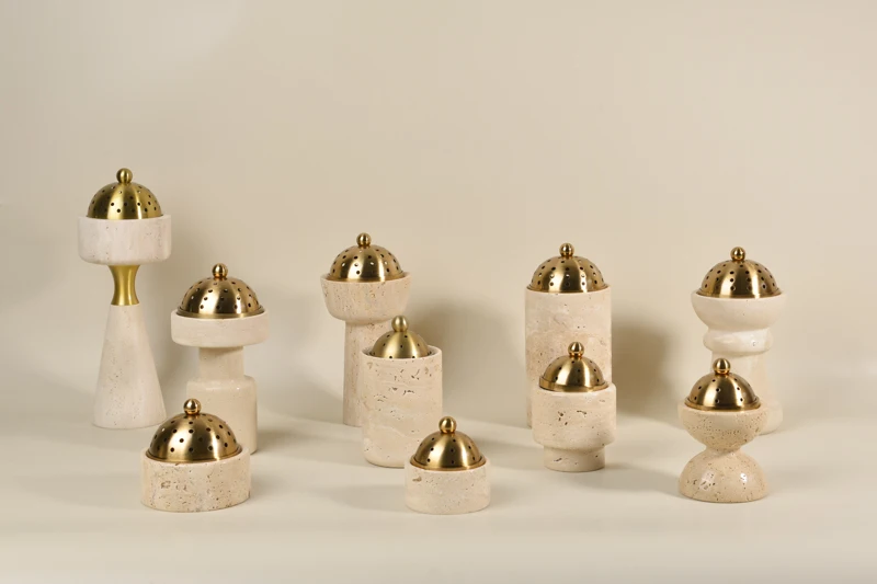 Table Incense Stick Burner DesktopTray Retro Incense Stove Charcoal Cone Holder Incense Adorn  Stick Holder Burner  Stands