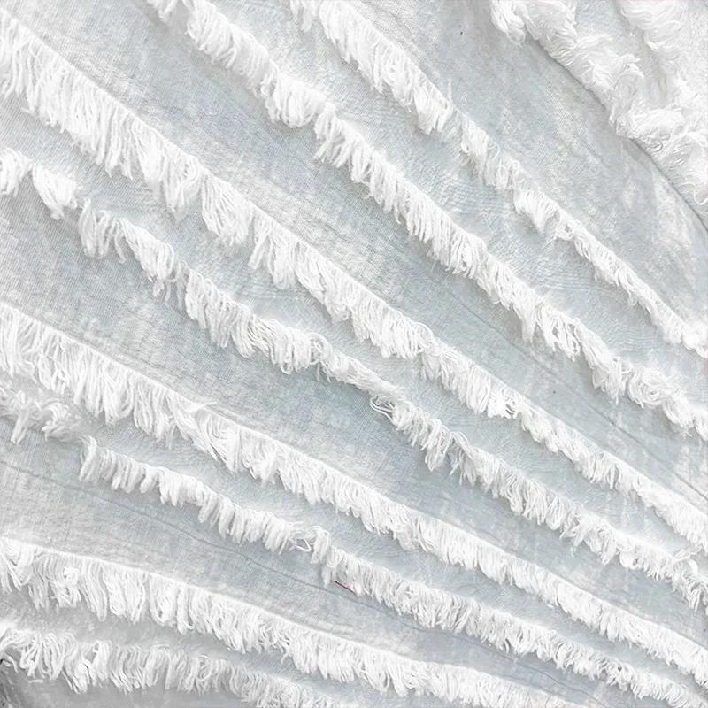 Factory Direct Supply Cotton And Linen Blended Fabric Nordic Cushion Head Cover Home Textile Fabric Cut Flower