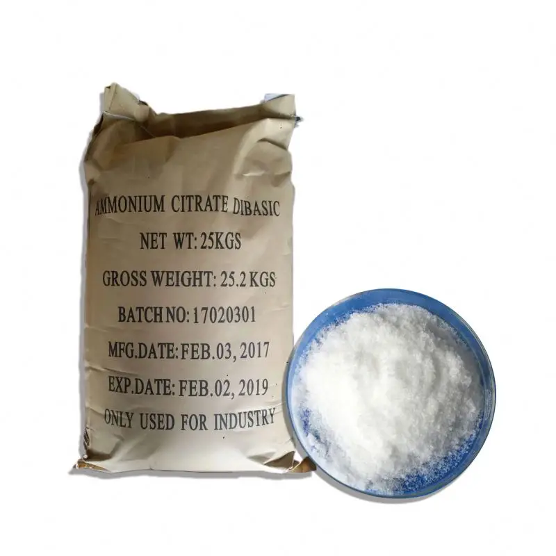 Manufacturer Food Grade Ammonium Citrate