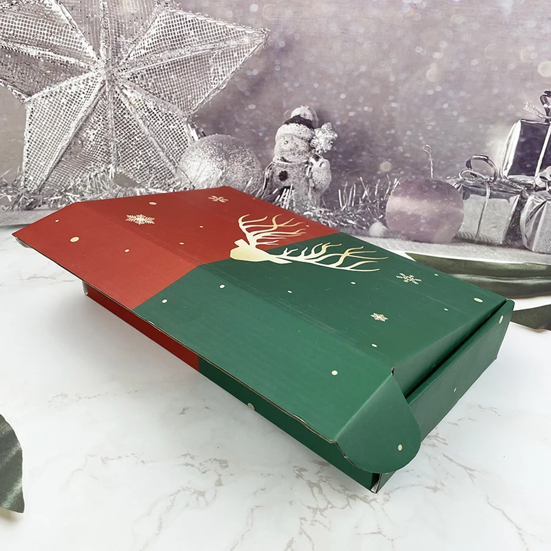 Factory wholesale environmentally friendly colored cardboard paper box aircraft corrugated gift shipping boxes mail mailer box