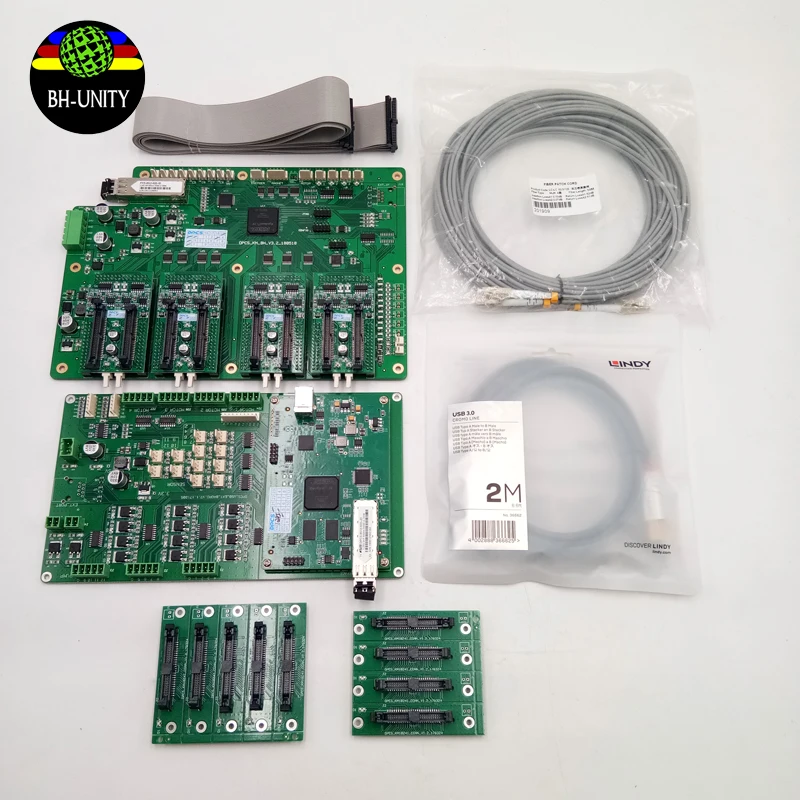DPCS KM1024i 8 головок комплект платы для konica 1024i материнская плата изголовья кровати полная bh unit