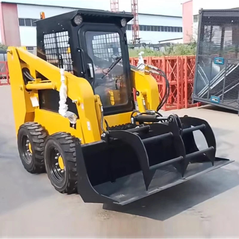 Euro 5 CE EPA Chinese Skid Steer Loader 3000KG 4000kg Mini Wheel Loader For Sale Skid Loaders Fast Delivery