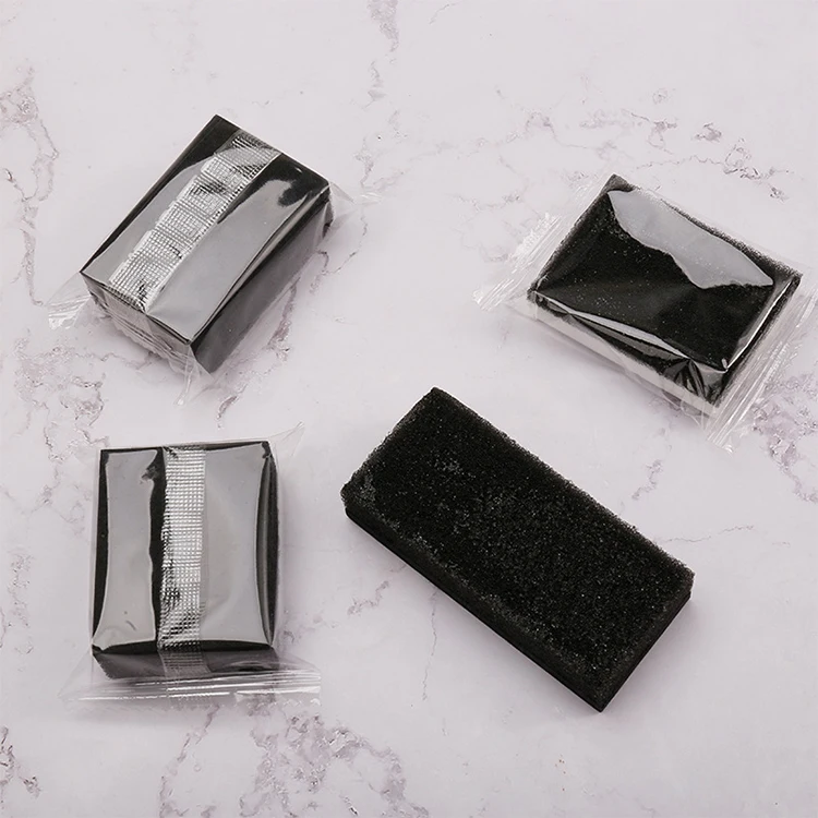 UG Simple Design Hotel Bathroom Supplies Leather Care Cleaner Wholesale Cheap Disposable Shoe Shine Sponge Instant Shoe Shine