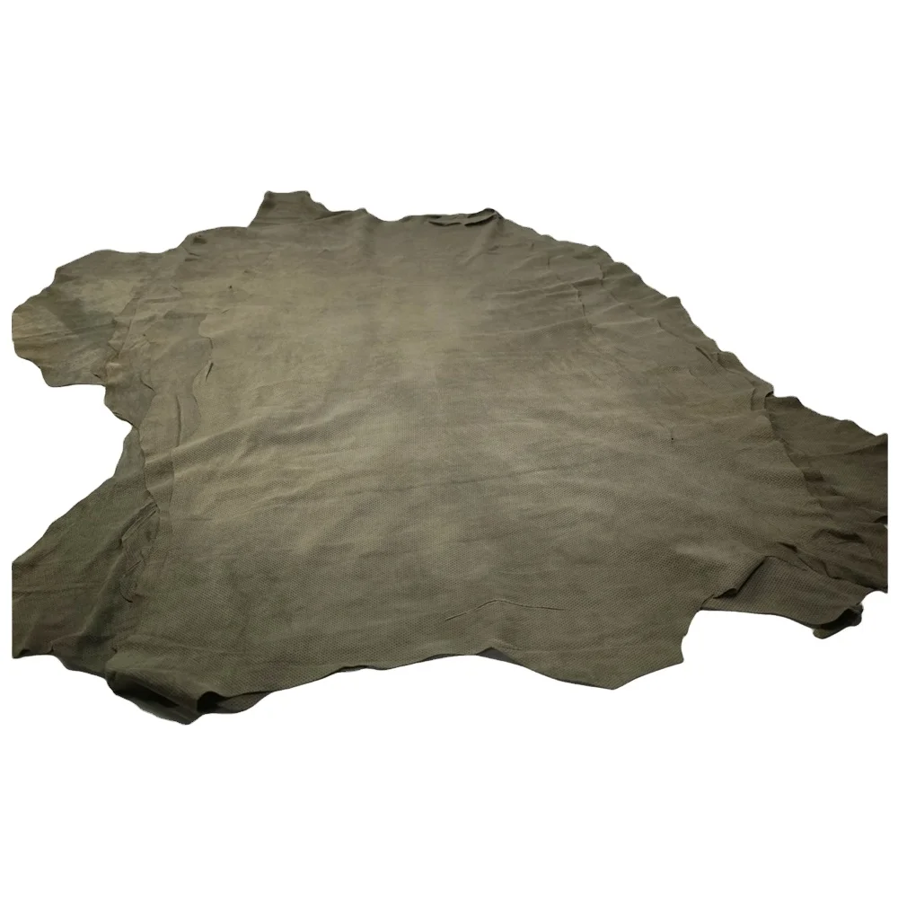 Moss Grey Sheepskin hides  Perforated sheep leather skins | Lamb Skin Napa Soft Leather Finest Quality Wholesale Sheep Hide