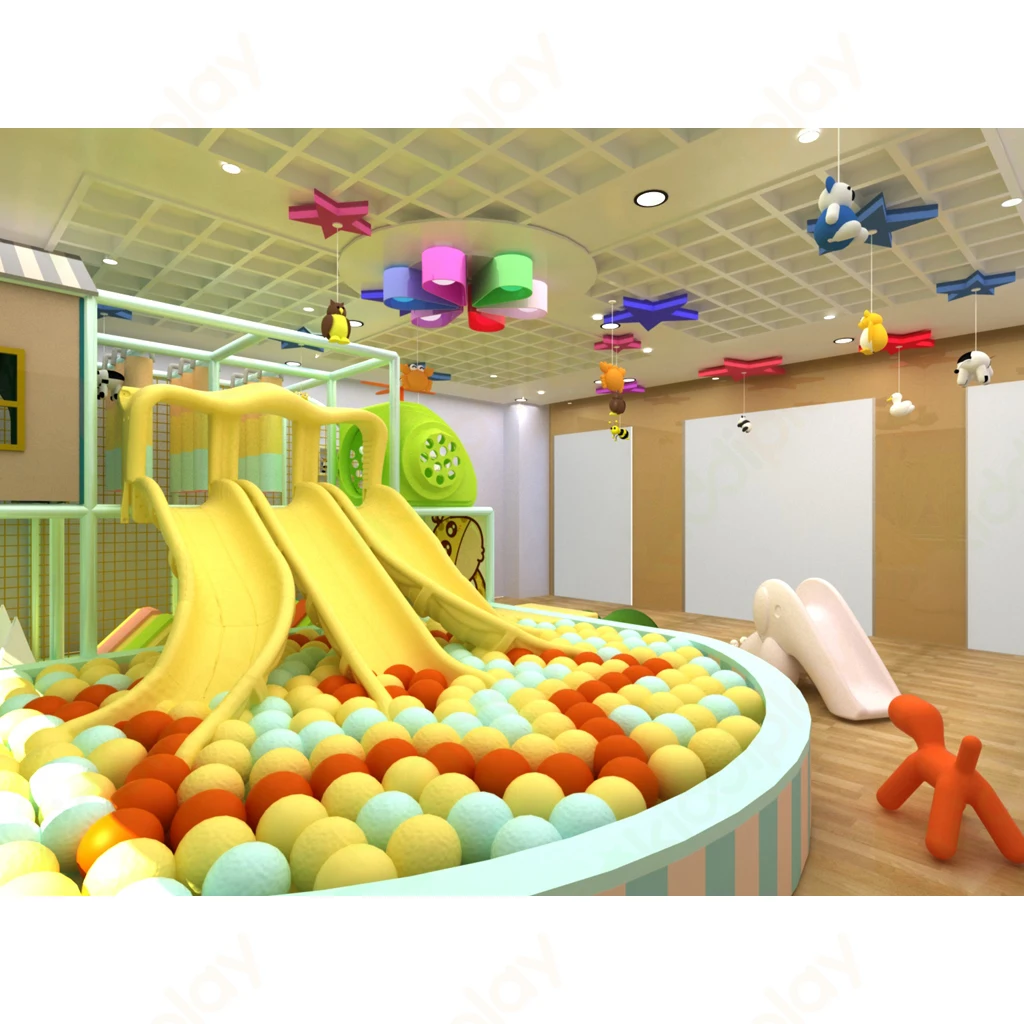 
Children indoor playground for candy series 