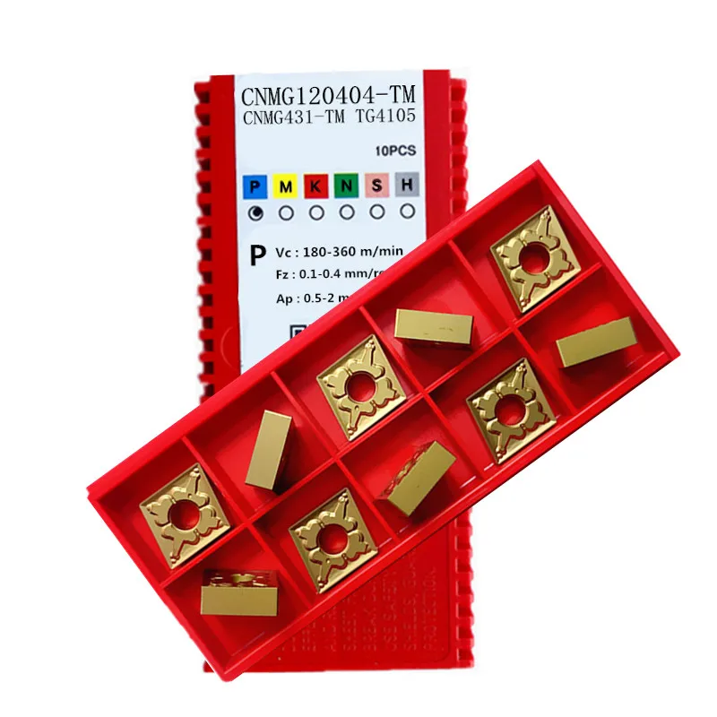 Turning Carbide Inserts  CNMG12  Cutting Blade CNMG Lathe Tool For Steel