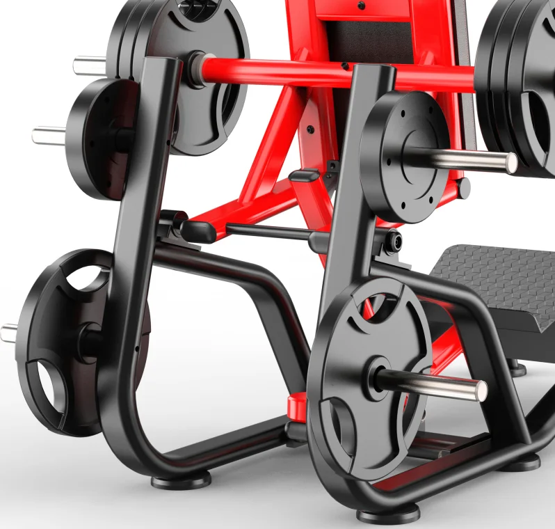 sports  squat machine plate loaded fitness gym equipment