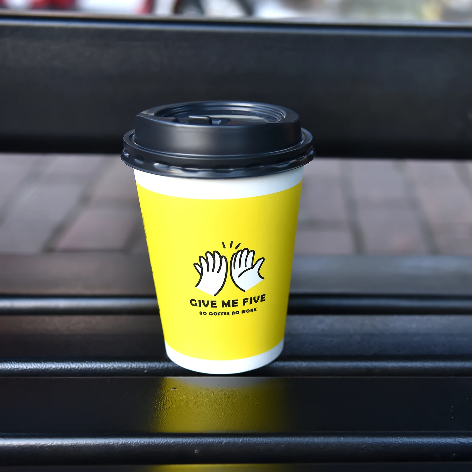 12oz double wall disposable paper coffee cups customize hot drink personalized logo print kraft paper cups factory