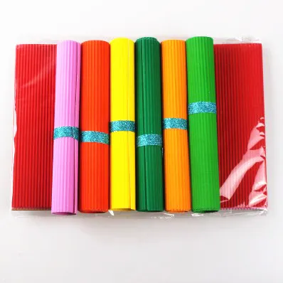 
Full color E flute 50*70cm color corrugated cardboard sheets paper 