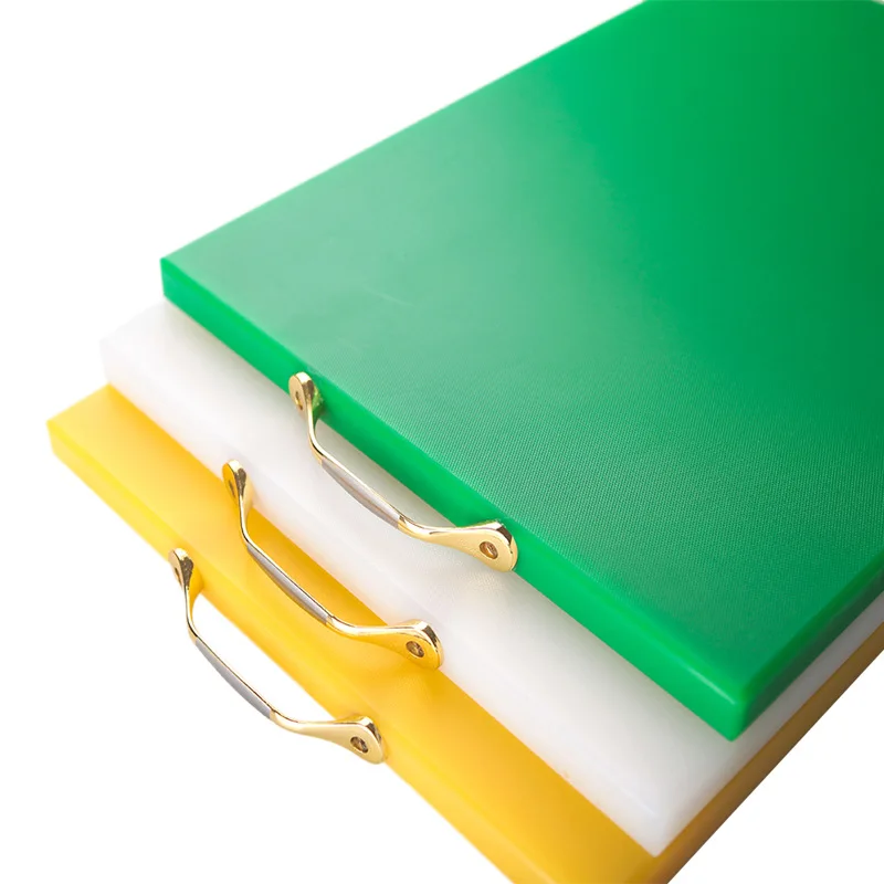 Custom Logo Dishwasher Safe Chopping Cutting Board Set Plastic Cutting Board with Juice Grooves and Easy Grip Handle